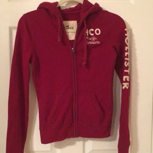 ♥️Hollister zip up hoodie.