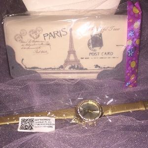 A Paris Designed Wallet And Watch