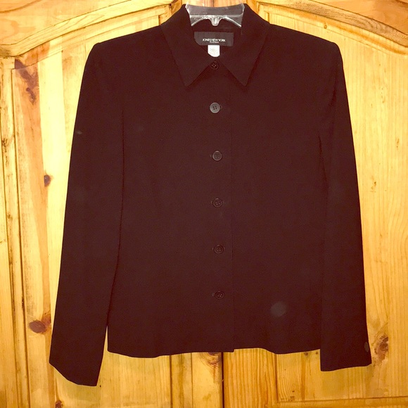 🌟Jones of New York Cropped Suit Jacket -Size 12🌟 - Picture 1 of 6