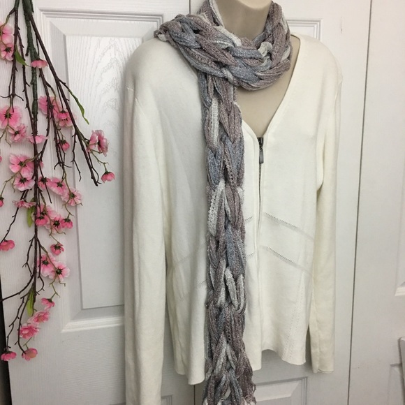 Buy1give1 ✋🏼Handmade Frosted Scarf - Picture 2 of 4