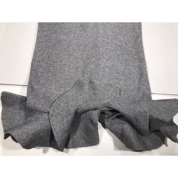 {Alice’s} Boutique Gray Sleeveless Ruffle Dress - Picture 5 of 8