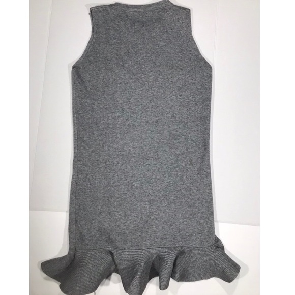 {Alice’s} Boutique Gray Sleeveless Ruffle Dress - Picture 2 of 8
