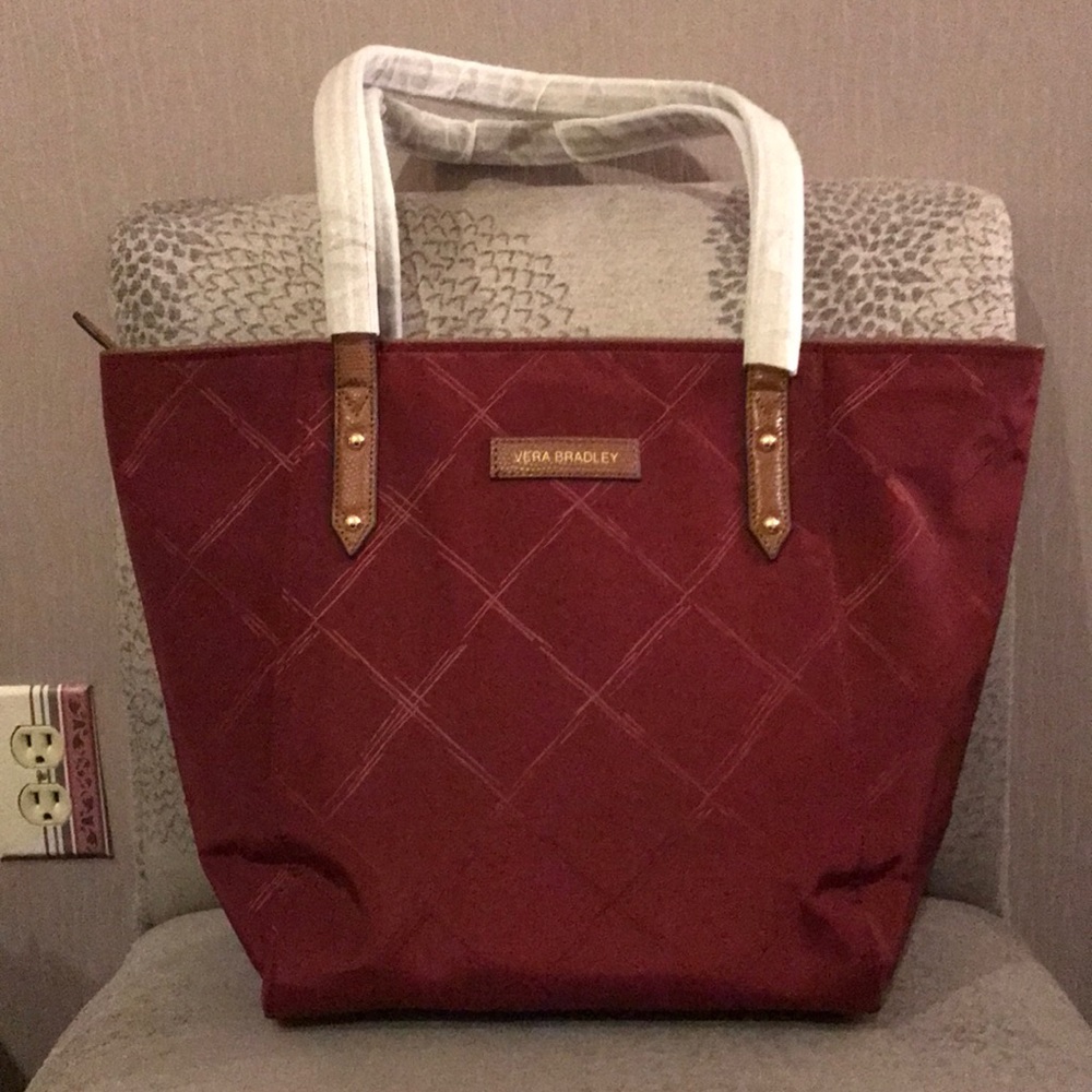 Vera Bradley Tote. New. No tag. Straps covered.