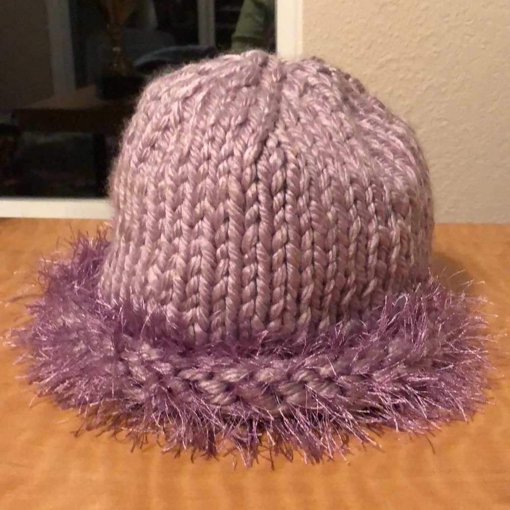 Winter Hat with Fun Fur