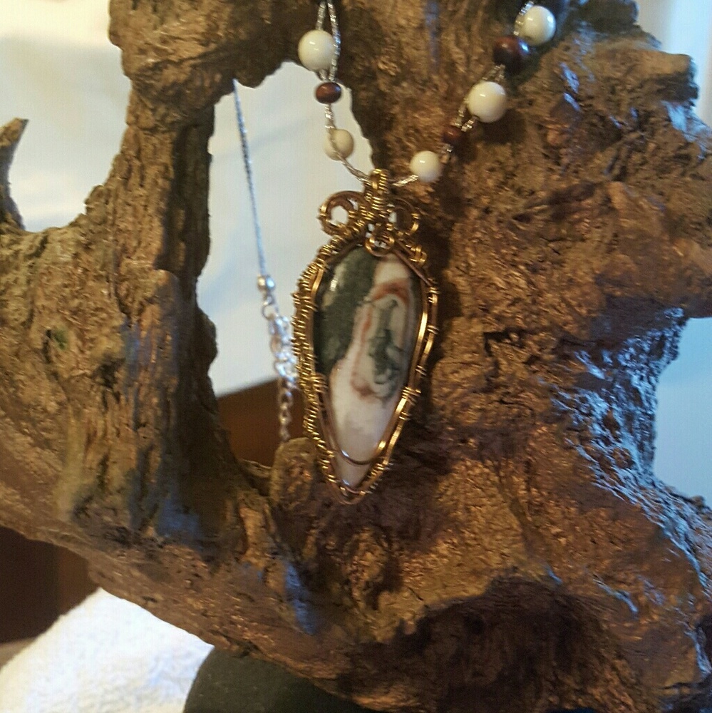 Healing Stones and Crystals,,,weaved by Me ,HP - Picture 3 of 7