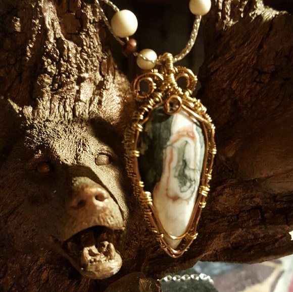 Healing Stones and Crystals,,,weaved by Me ,HP - Picture 2 of 7