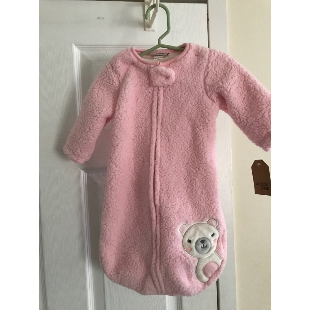 Chick Pea Baby In a Bag Fleece Lined Size 3-6m