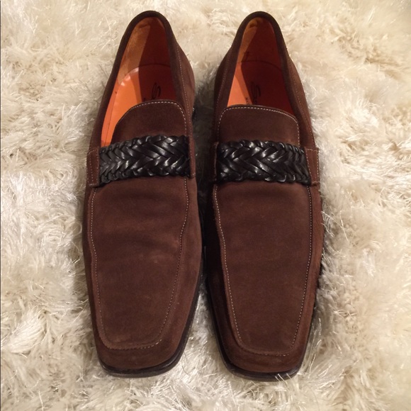 Suede Santoni Men Shoes main image 5