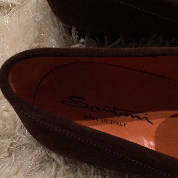 Suede Santoni Men Shoes main image 3