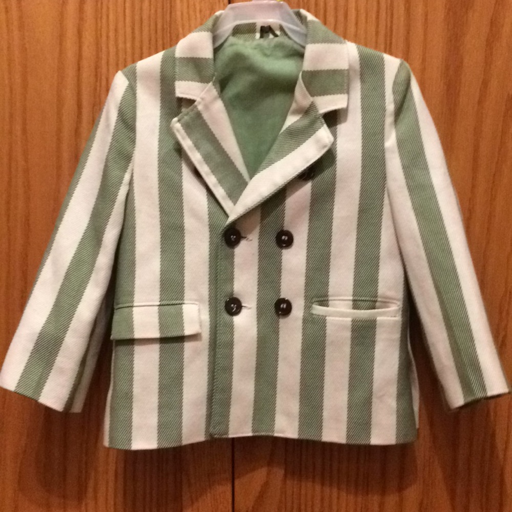 Vintage boys stripes blazer - size 5