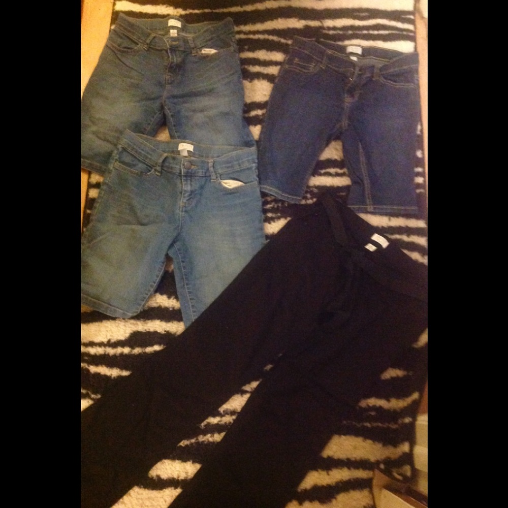👩🏽👩🏻👩👩🏼Children's Place pants(4)