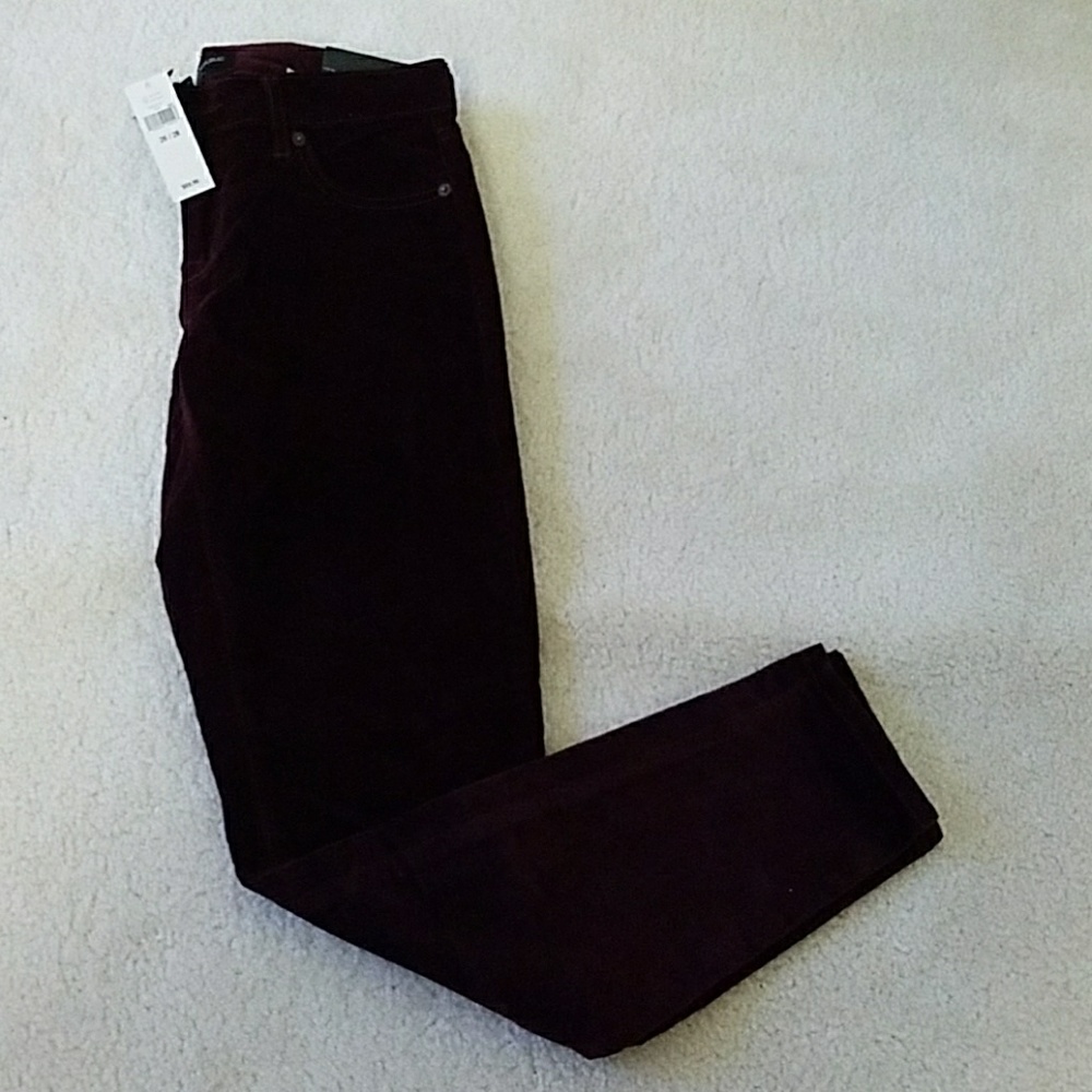 Velvet Purple Banana Republic Skinny Jeans NWT - Picture 2 of 2
