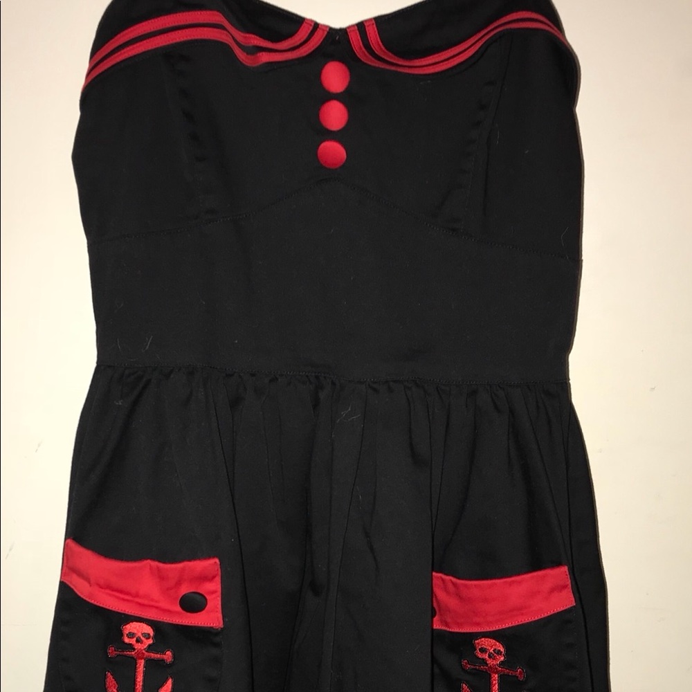 Hot Topic Hell Bunny Sailor Dress Size Small