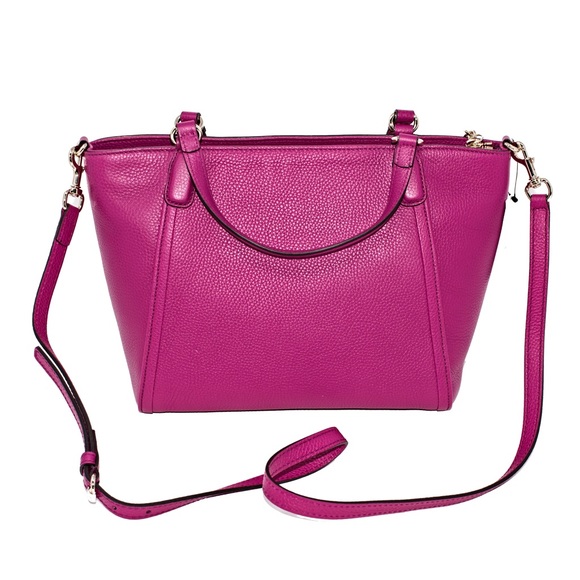 NEW SOHO LEATHER CROSS-BODY/ TOTE BAG - Picture 5 of 8