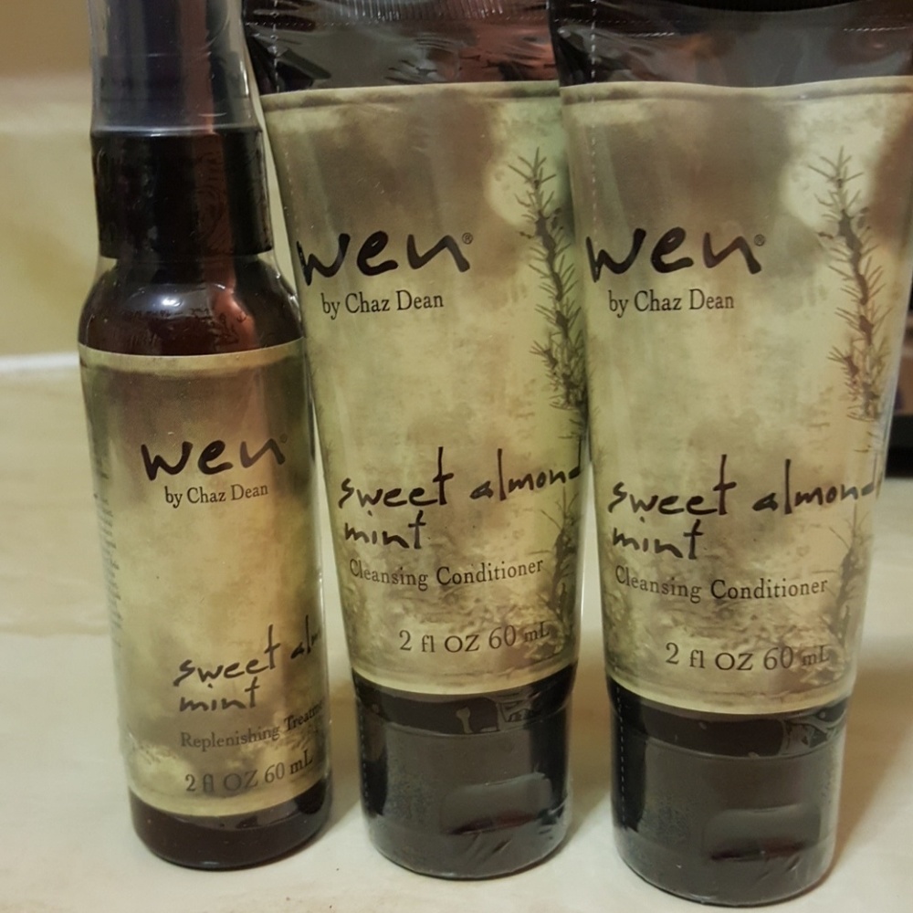 WEN Sweet Almond Travel Kit. Never Used and Sealed