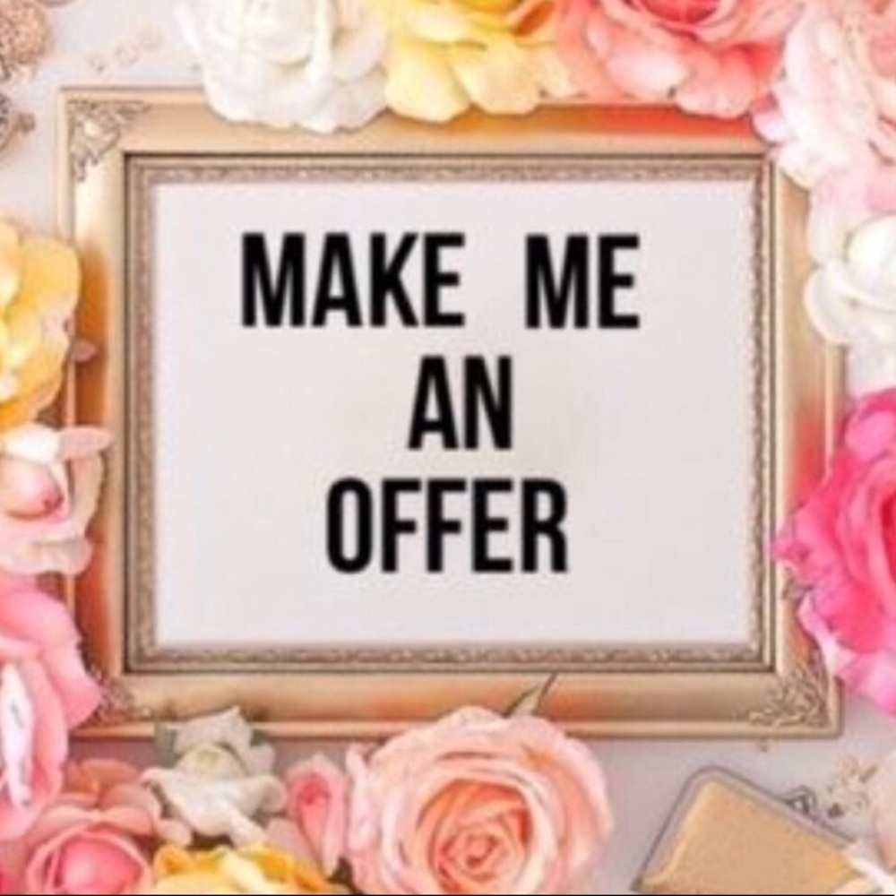 Reasonable offers accepted!