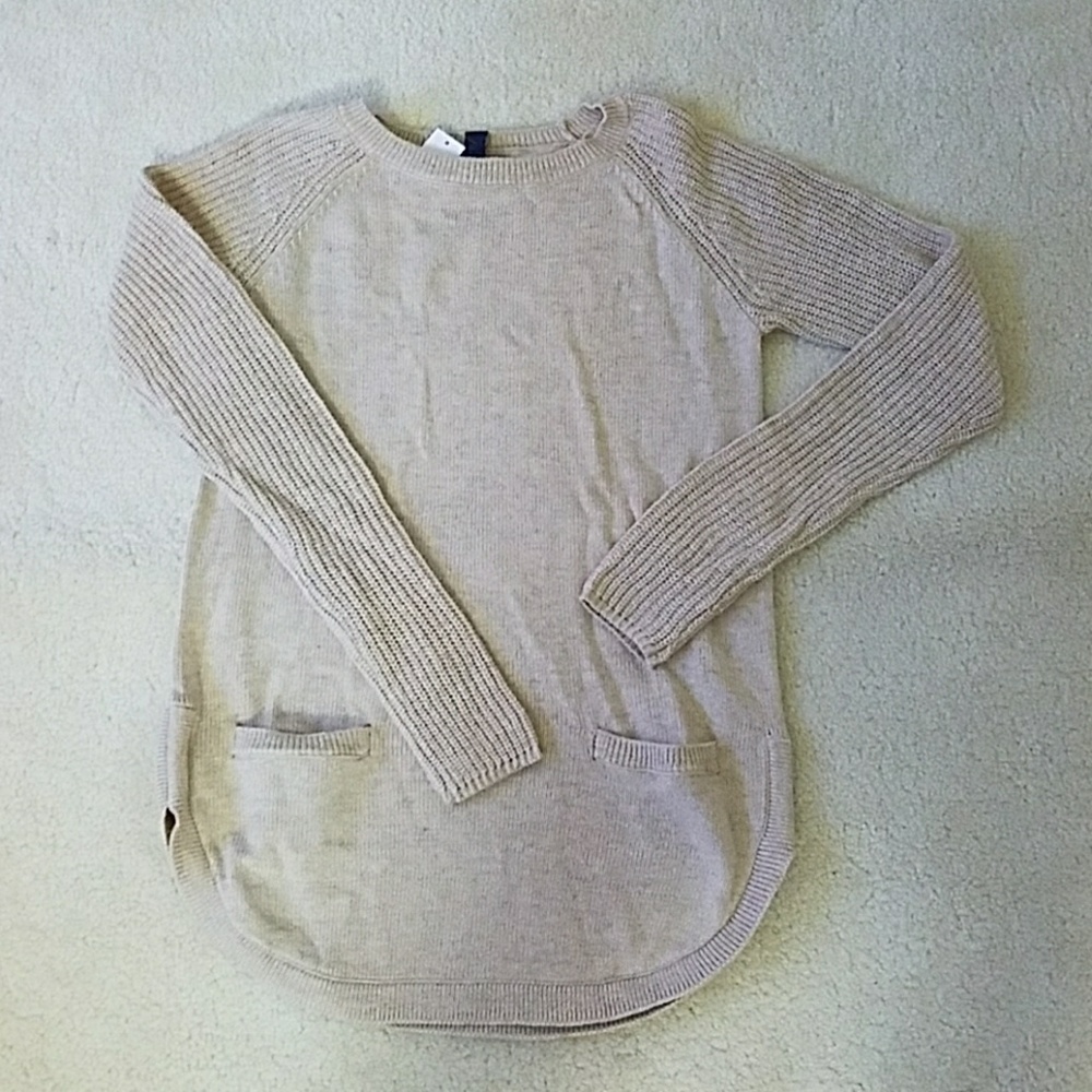 NWT Beige Gap Top