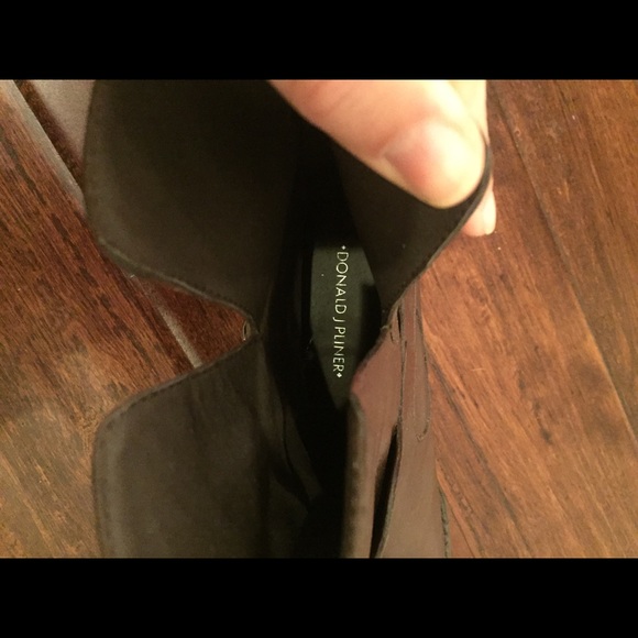 Donald Pliner Classic Brown Booties - Picture 3 of 4