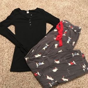 Christmas pajama set