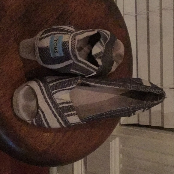 Toms Peep Toe Wedge - Picture 1 of 3