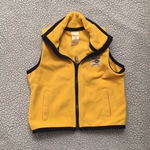 EUC Carter’s Yellow Baby vest 12month