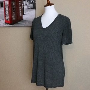 T by Alexander Wang Shirt V neck Gray