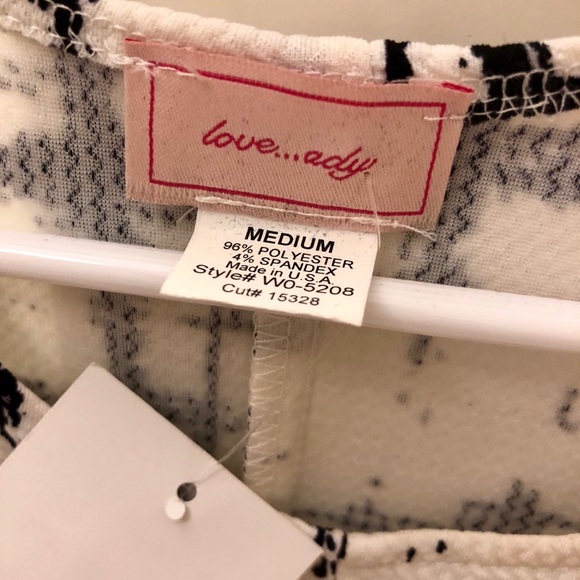 Black & White Mini Dress - Picture 4 of 4