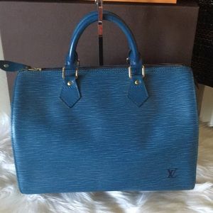 Authentic LV Vintage speedy 35 epi hand bag