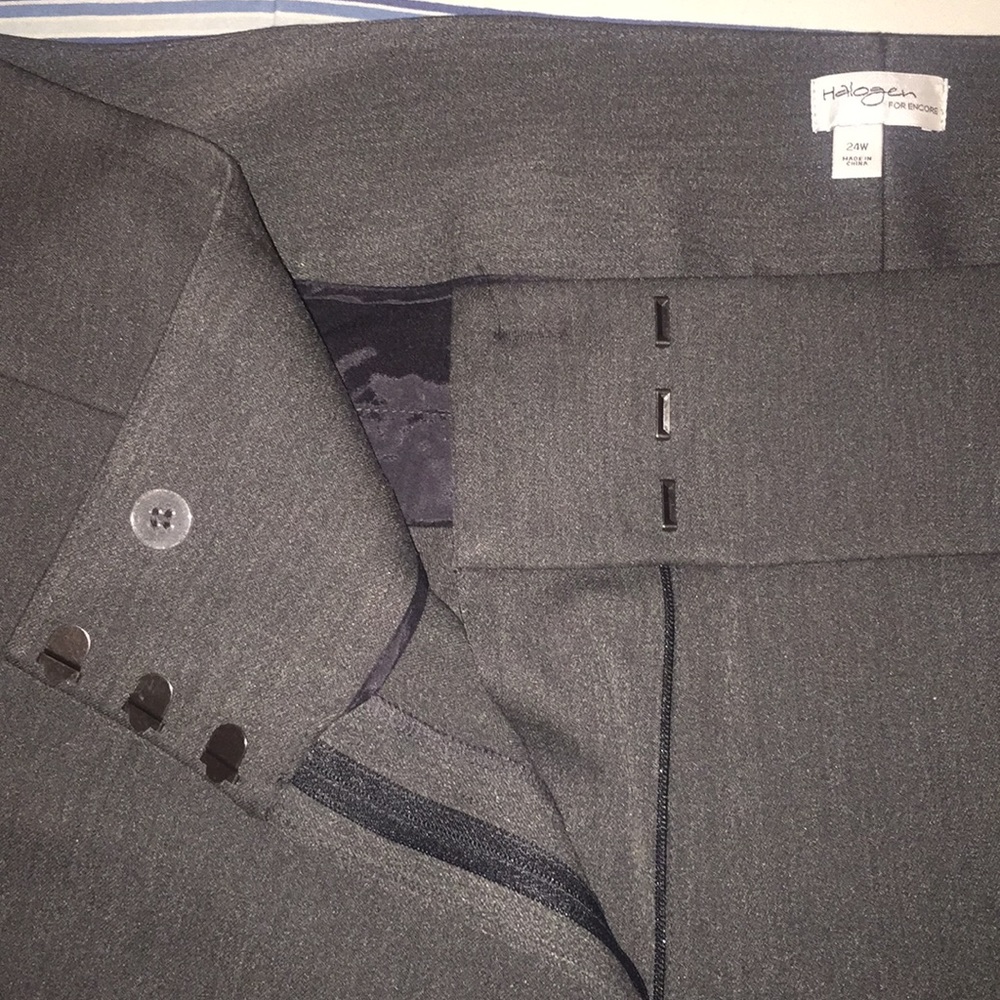 Halogen for Encore Women's Plus Size Dress Pants