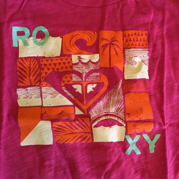 Pink Roxy Girl Shirt - Picture 2 of 5