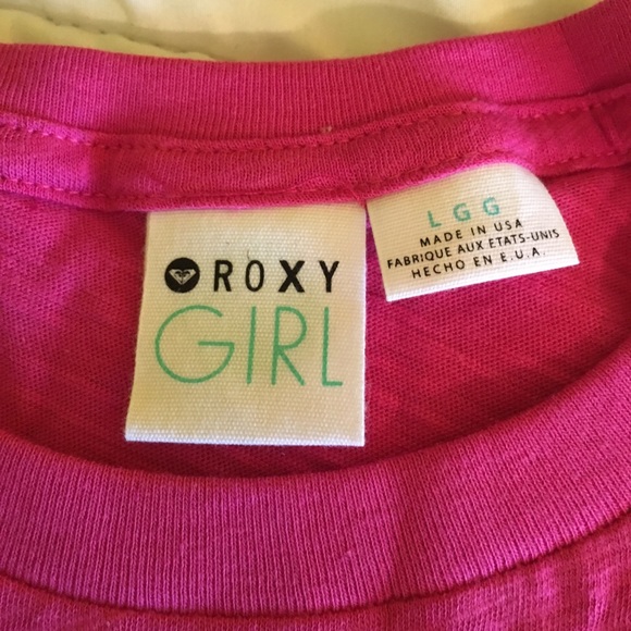 Pink Roxy Girl Shirt - Picture 5 of 5