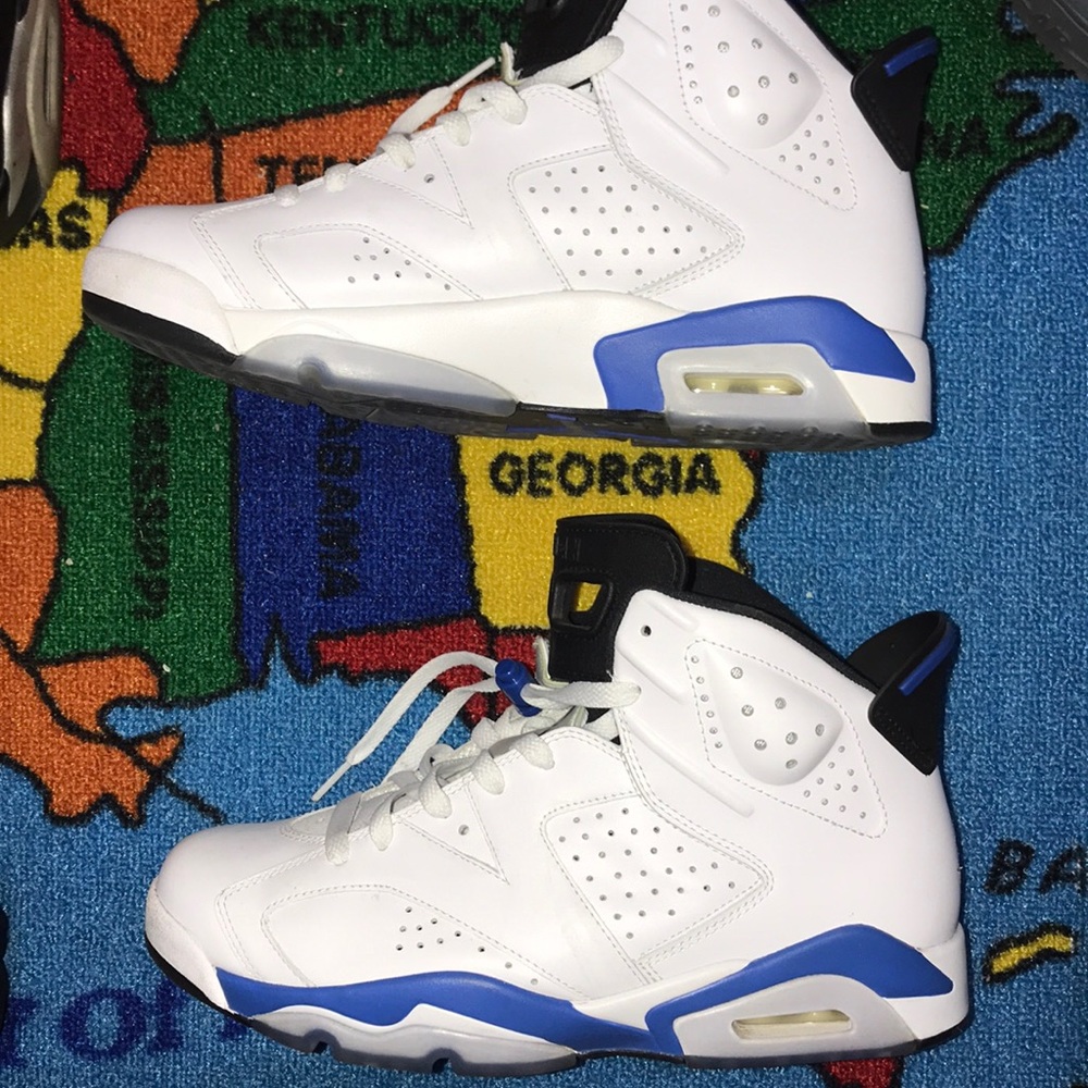 Air jordan retro 6 “sport blue”
