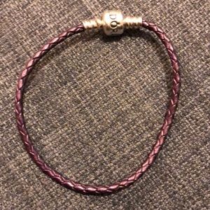Pandora leather bracelet