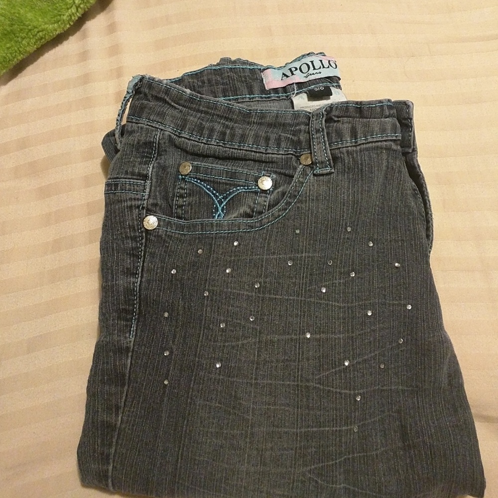 Cute cuff boot jeans