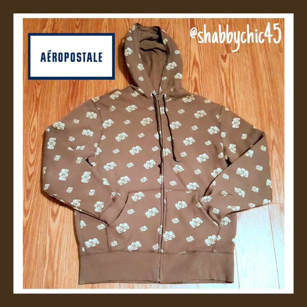 Aeropostale Full-Zip Hoodie - Medium - Picture 3 of 3