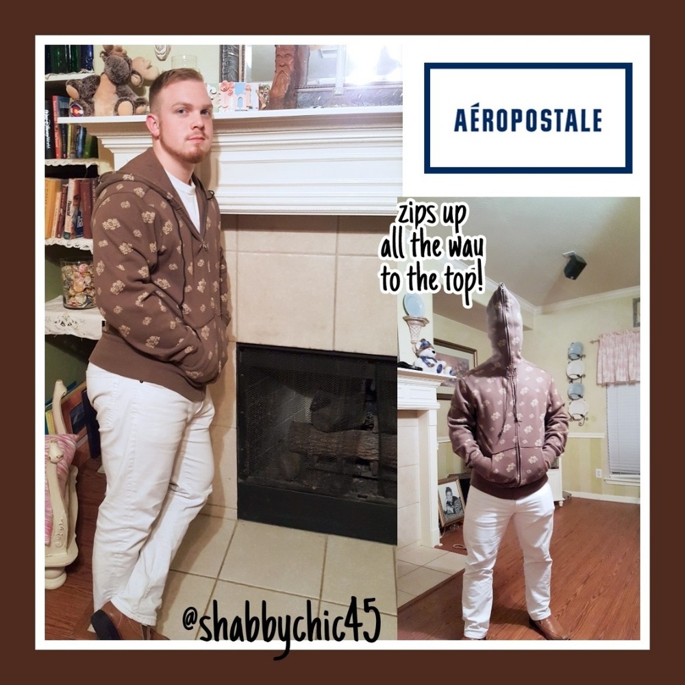 Aeropostale Full-Zip Hoodie - Medium - Picture 1 of 3