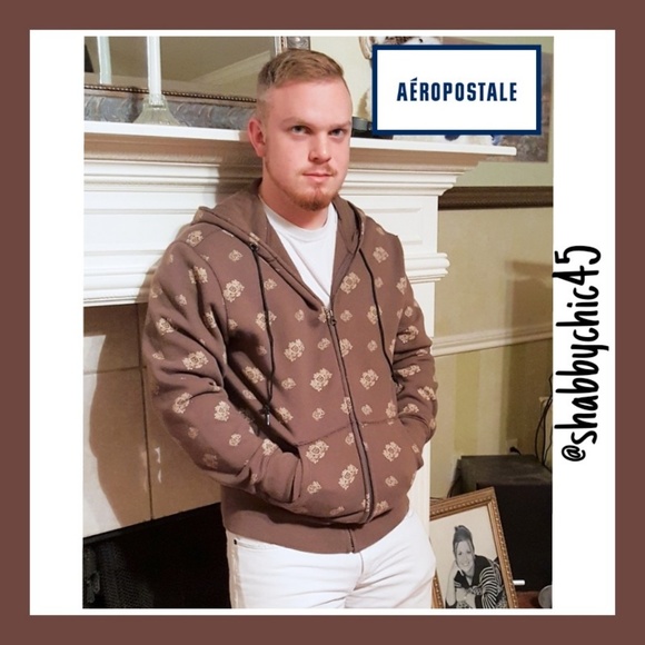 Aeropostale Full-Zip Hoodie - Medium - Picture 2 of 3