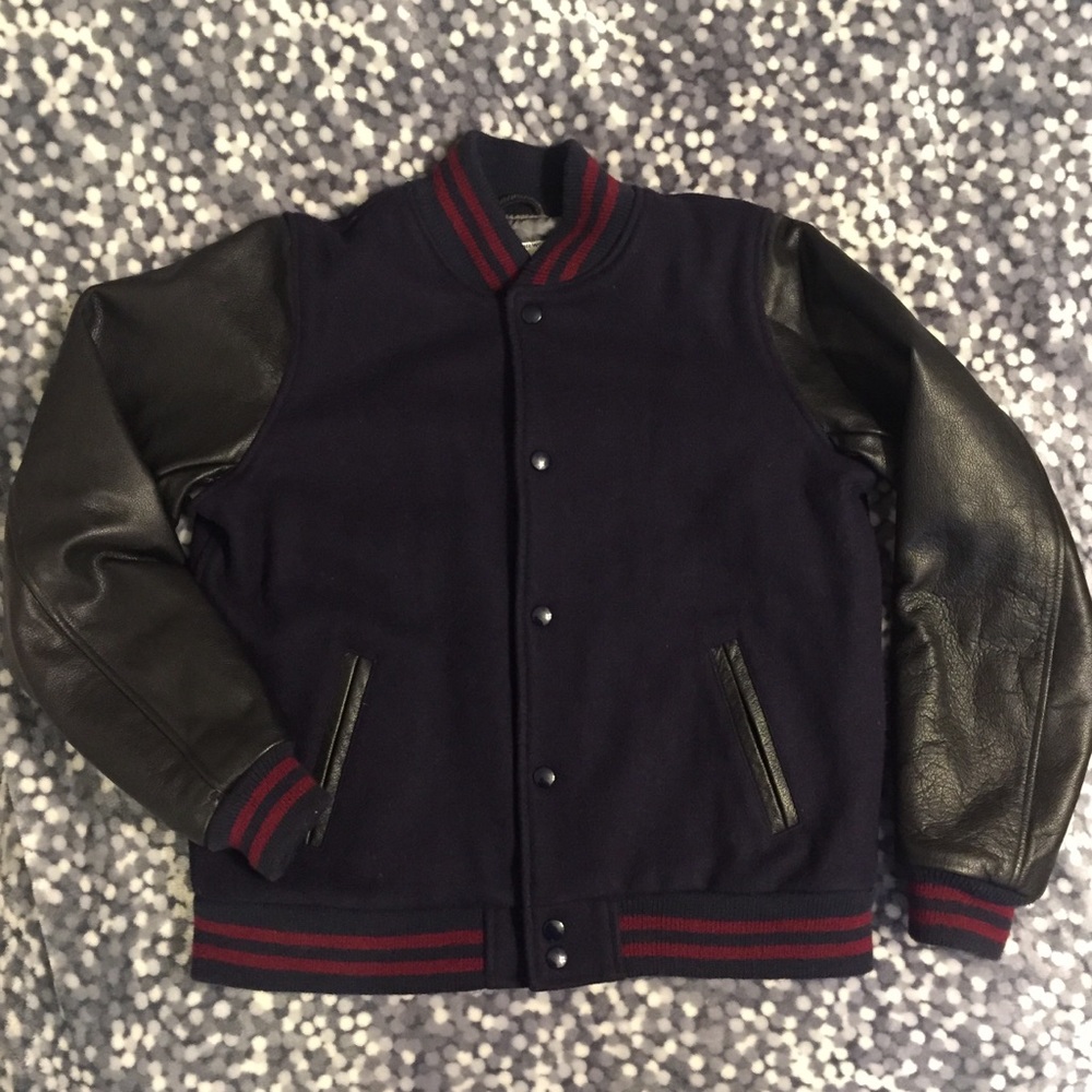 J.Crew Kids' Golden Bear Sportswear varsity jacket