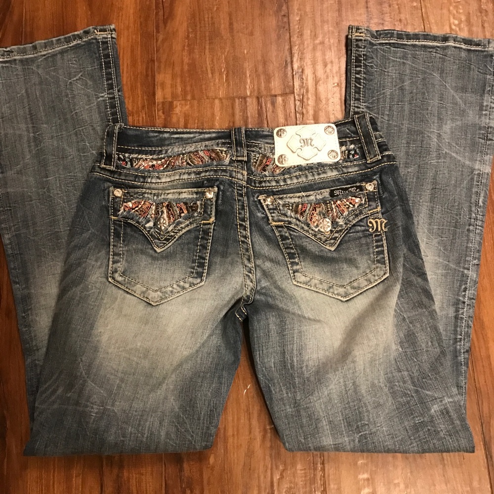 Miss me denim boot cut jeans