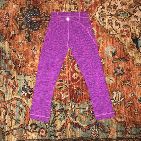 Lulu lemon wunder under 1/2 aligned cropped tights - Picture 2 of 2