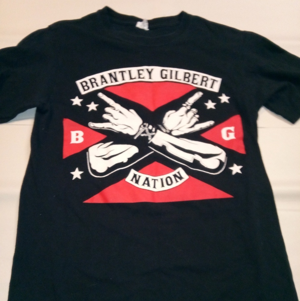 Brantley Gilbert Nation band tee
