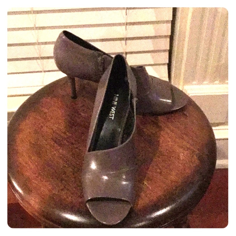 Nine West Peep Toe Heeled Bootie