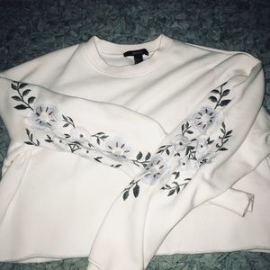 forever 21 cropped long sleeve