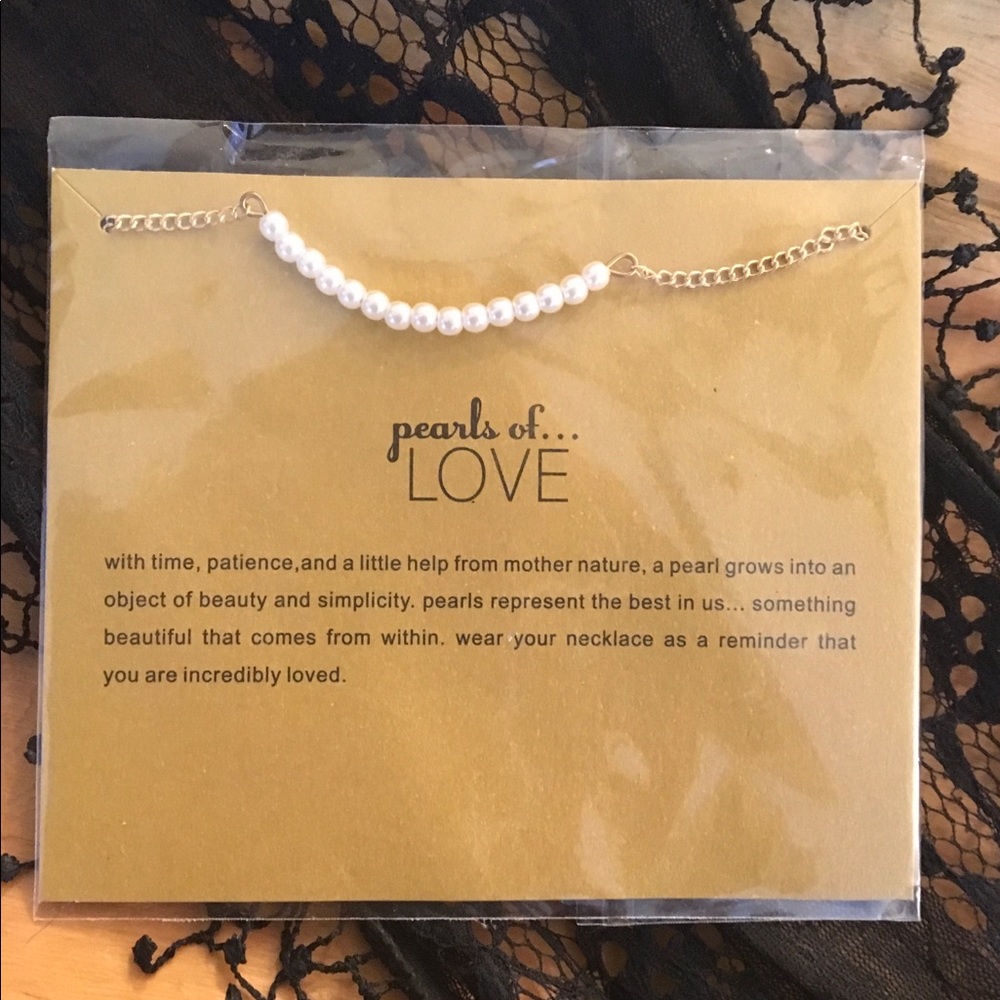 💕💕💕Pearls of Love necklace💕💕💕
