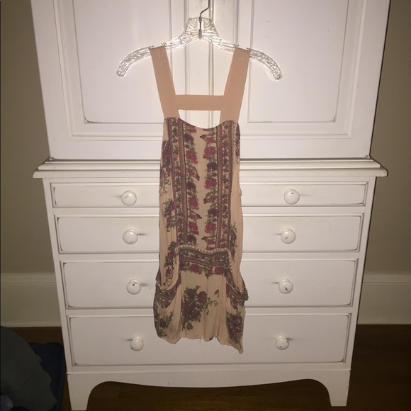 Floral Free People Apron Border Dress - Picture 2 of 5