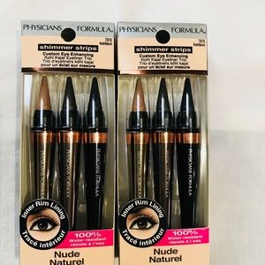 2 Physicians Formula shimmer Strips Nude 7876