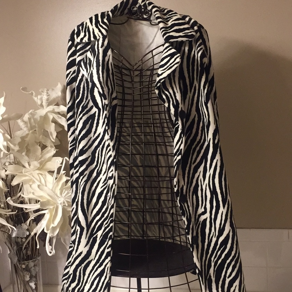 Zebra print Jacket