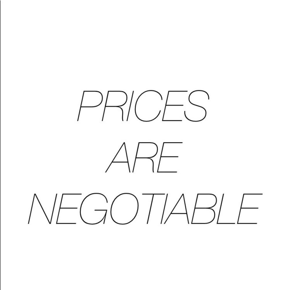 Prices are negotiable 💗