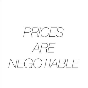 Prices are negotiable 💗