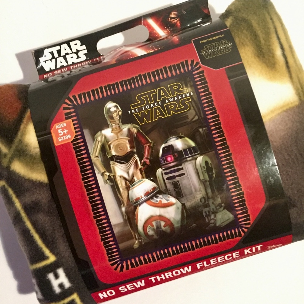 Star Wars No Sew Throw Fleece Kit